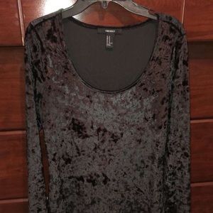 black velvet bodycon dress